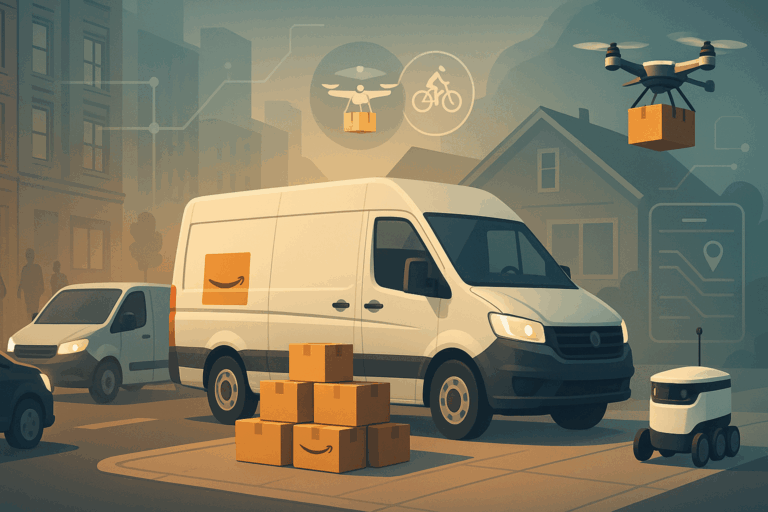 How Amazon Is Winning the Last Mile Delivery Race