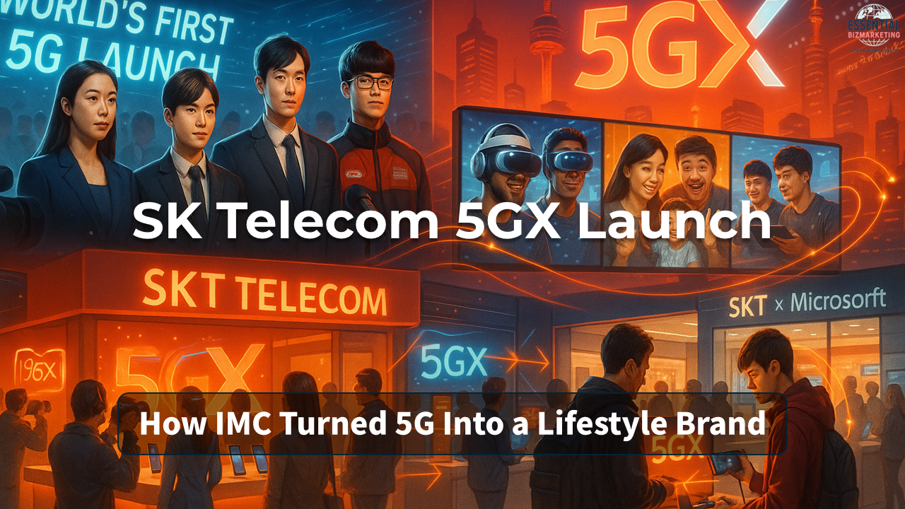 SK Telecom 5GX: How Celebrities and PR Launched 5G’s First Era