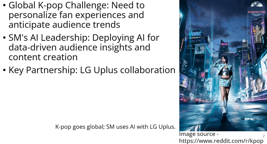 SM Entertainment’s AI Strategy: From Audience Analytics to Virtual Idols