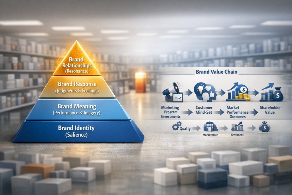 Brand Resonance Model & Brand Value Chain Explained | How Strong Brands ... - Measuring Brand Message Resonance