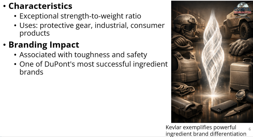 Ingredient Branding Strategy: DuPont and Kevlar
